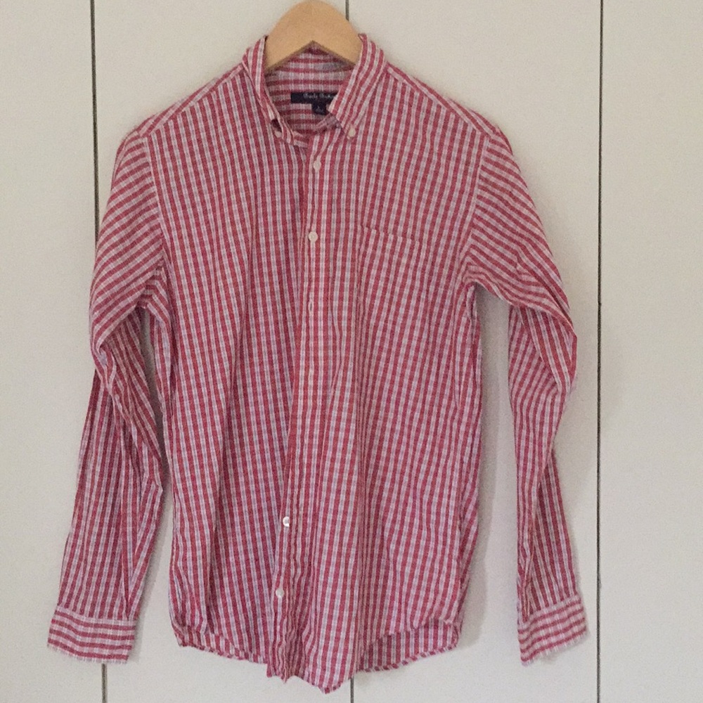 Brooks Bros Boy’s plaid shirt L